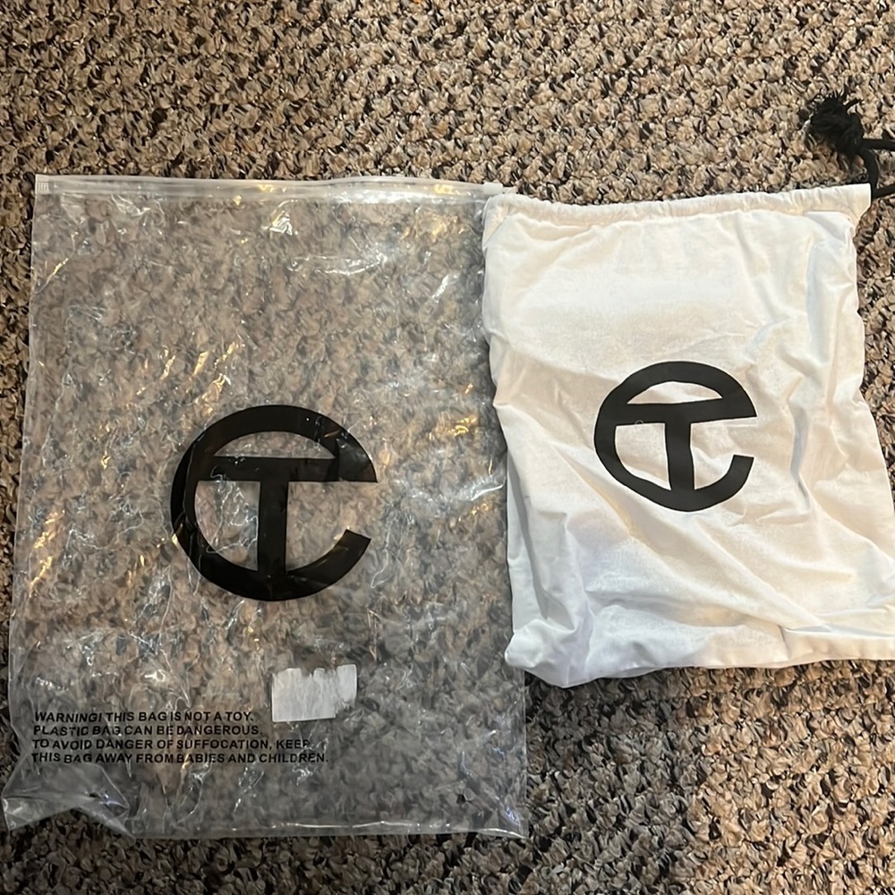 empty Telfar Shipping bag